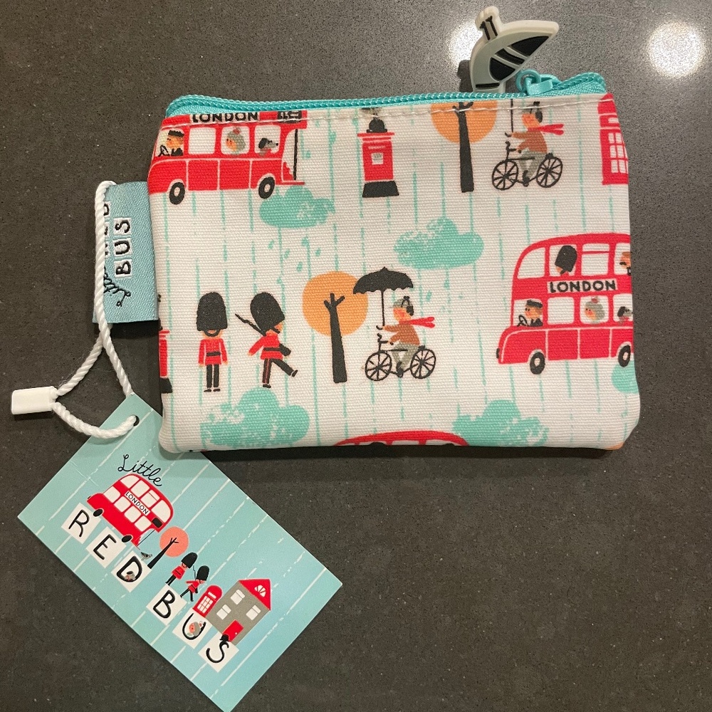 Disney Little Red Bus Coin Purse